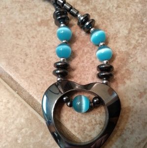 Hematite necklace